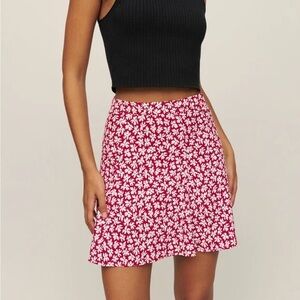 SOLD - Reformation flounce skirt
